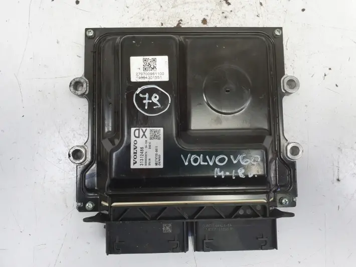 Volvo V40 II 2.0 D STEROWNIK SILNIKA komputer