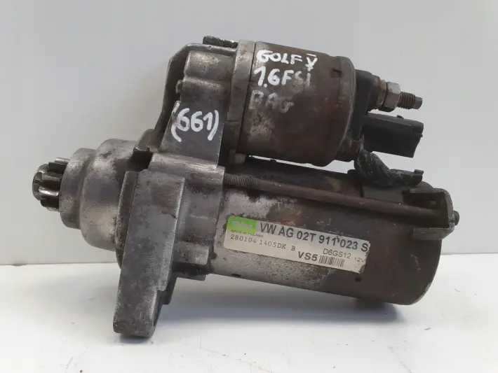 Vw Golf V 1.6 FSI ROZRUSZNIK valeo 02T911023S D6GS12