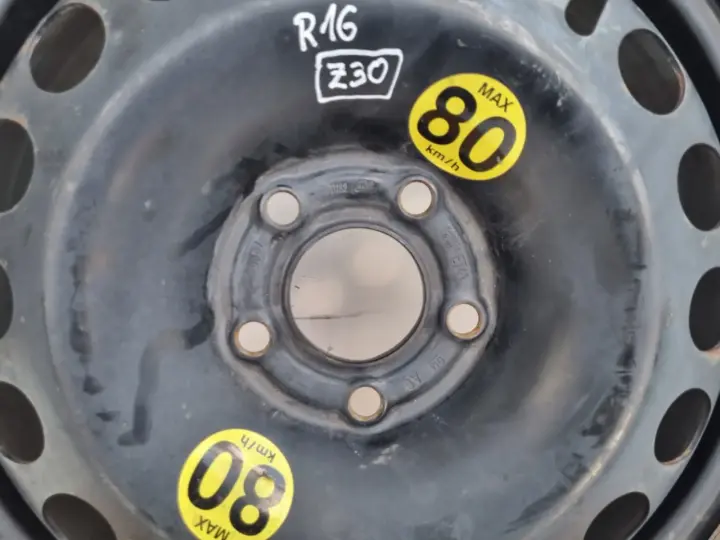 Opel Vectra C Astra H KOŁO DOJAZDOWE dojazdówka 125/85 R16 5x110 2160132