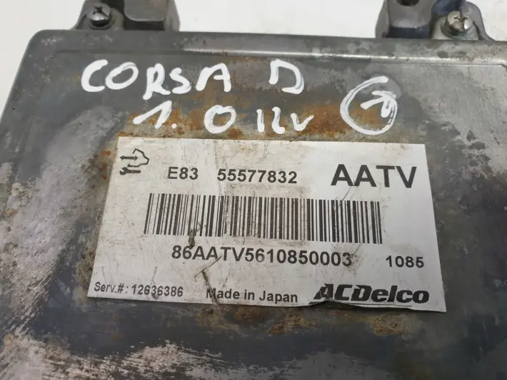 Opel Corsa D 1.0 12V STEROWNIK SILNIKA 55577832