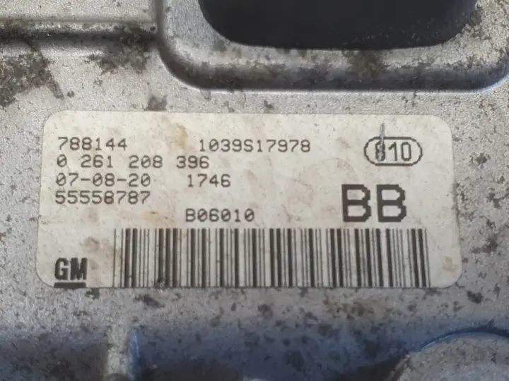 Opel Astra III H 1.4 16V STEROWNIK SILNIKA komputer 0261208396