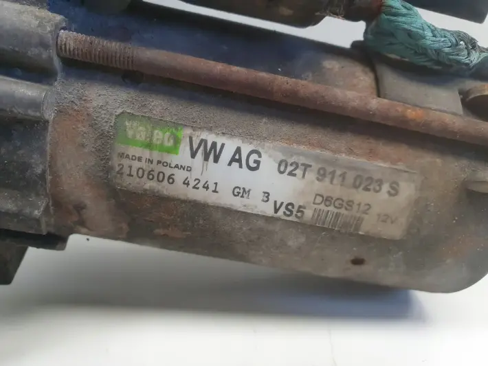 VW Golf V 1.4 16V ROZRUSZNIK valeo 02T911023S