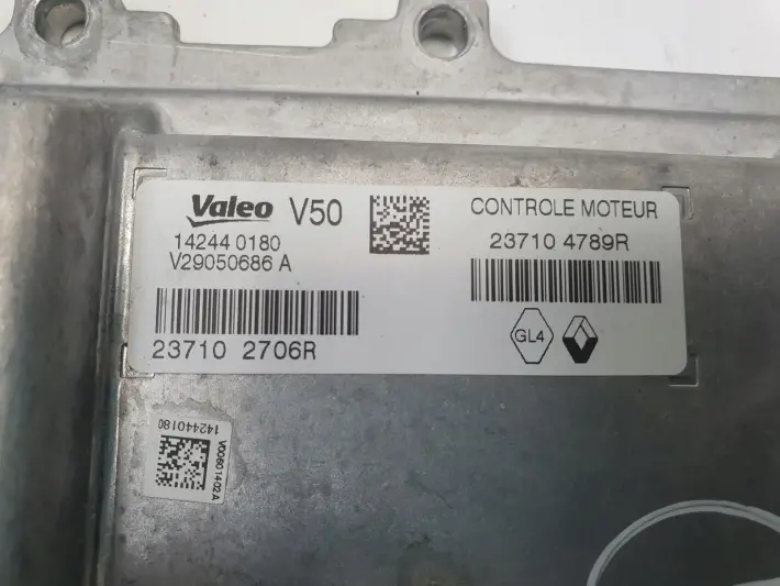 Renault Clio IV 0.9 TCE KOMPUTER SILNIKA sterownik 237104789R 237102706R