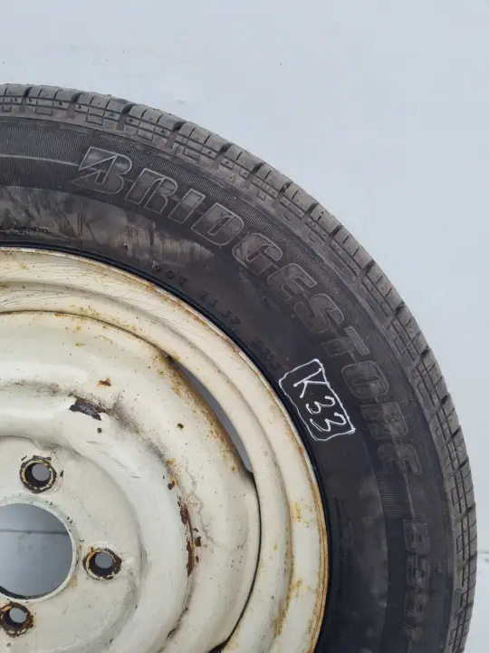 KOŁO ZAPASOWE Zapas felga 145/80 R14 4x105 Bridgestone Ecopia B381 2008