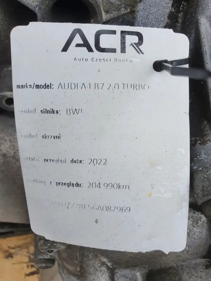 Audi A4 B7 2.0 T TFSI TURBO AUTOMATYCZNA SKRZYNIA BIEGÓW automat JFN