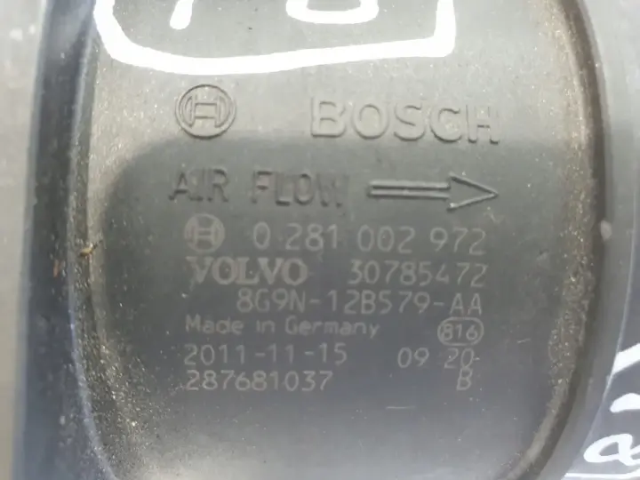Volvo S60 II V60 2.0 D3 PRZEPŁYWOMIERZ 0281002972
