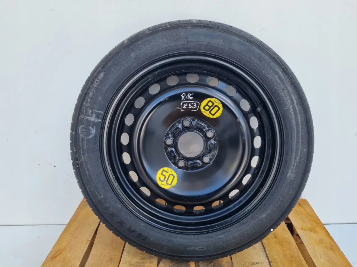 Ford C -Max II Focus Mk3 KOŁO DOJAZDOWE dojazdówka 125/80 R16 5x108 2160848