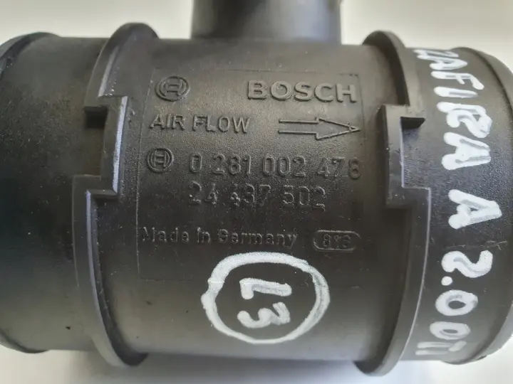 Opel Zafira A 2.0 DTI PRZEPŁYWOMIERZ POWIETRZA 0281002478