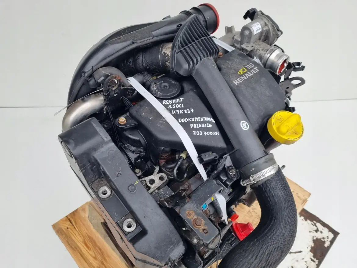 SILNIK KOMPL Renault Megane III 1.5 DCI 110KM udokumentowane 203tyś K9K837