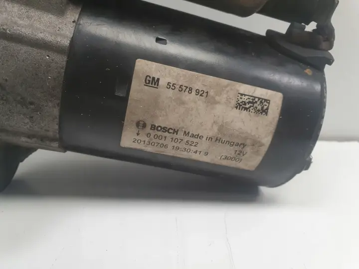 Opel Astra IV J 1.4 16V ROZRUSZNIK bosch 55578921 0001107522