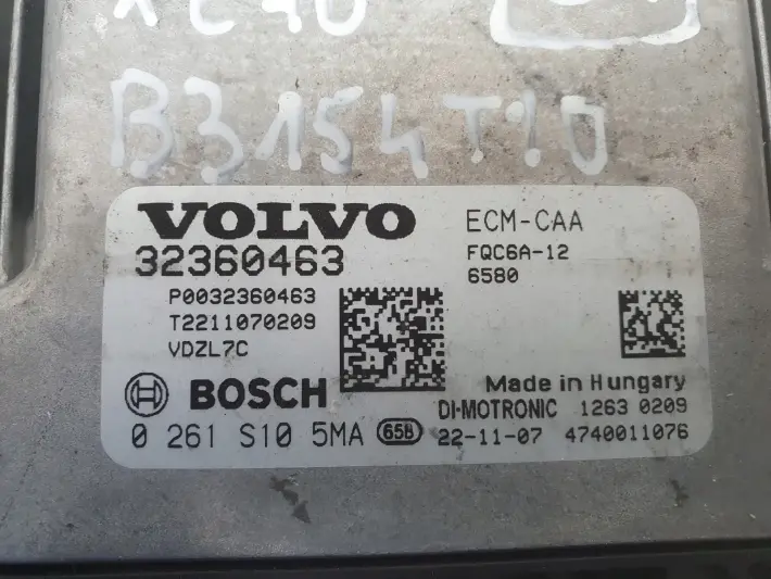 Volvo XC40 1.5 H STEROWNIK SILNIKA komputer 32360463
