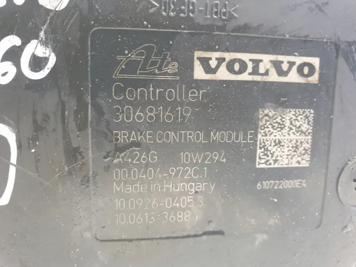 Volvo XC60 POMPA ABS hamulcowa 30681619 P30681619