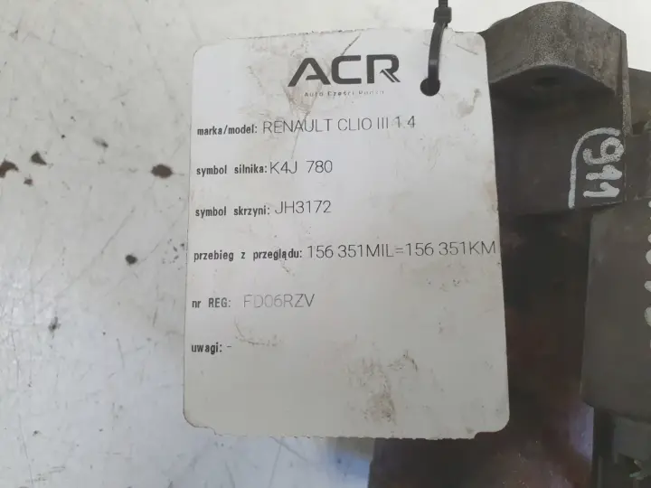 Renault Clio III 1.4 16V ROZRUSZNIK M000T45371ZT