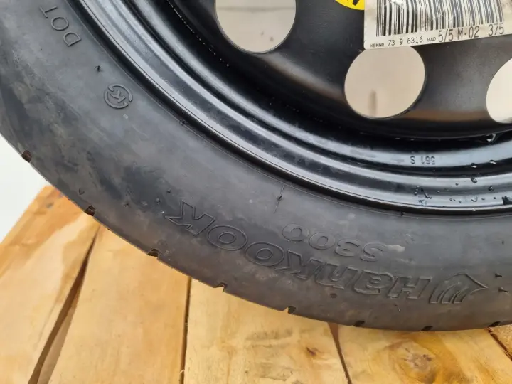 Audi Seat Vw Golf V KOŁO DOJAZDOWE dojazdówka 125/70 R16 1K0601027F 5x112