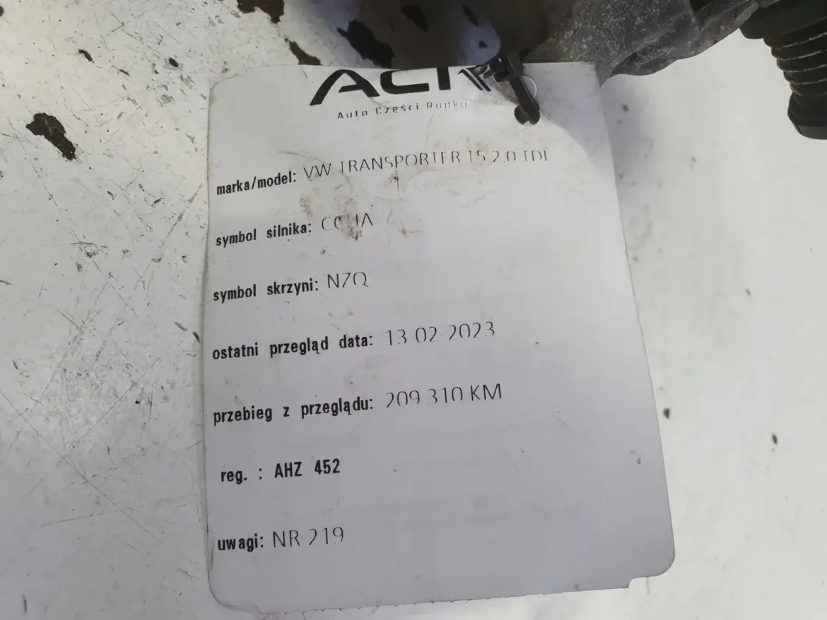 VW Transporter T5 2.0 TDI ALTERNATOR 180A 03L903024G valeo