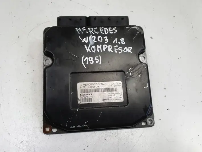 Mercedes W203 1.8 K STEROWNIK SILNIKA A2711536179
