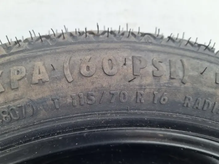 Opel Vectra C Astra H KOŁO DOJAZDOWE dojazdówka 115/70 R16 5x110 2160132