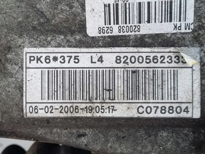 Renault Trafic II 1.9 DCI MANUALNA SKRZYNIA BIEGÓW manual PK6375