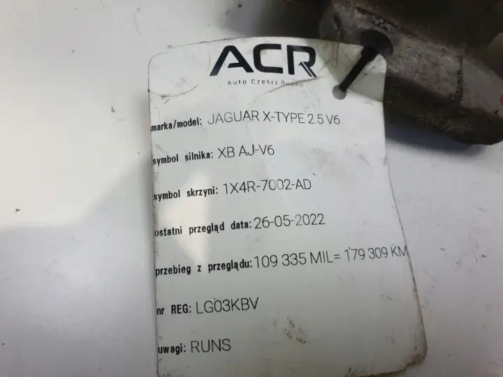 Jaguar X-Type 2.5 V6 ROZRUSZNIK 1X4UAA