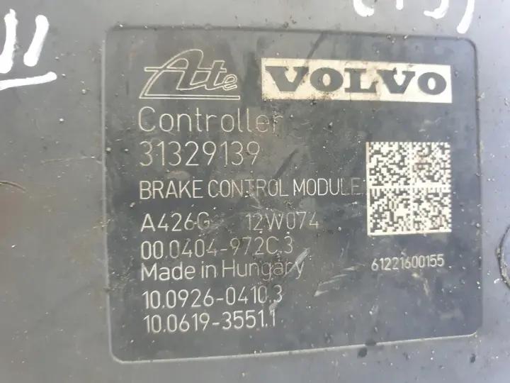 Volvo V70 III S80 II POMPA ABS Sterownik 31329139