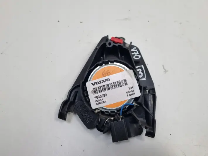 Volvo S60 I XC70 V70 II PRAWY TYLNY GŁOŚNIK Wysokotonowy 8633993