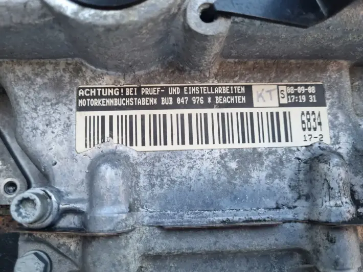 SILNIK KOMPLET VW Golf V R32 3.2 V6 250KM ładna kompresja BUB