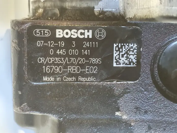 Honda CRV CR-V III 2.2 I-CTDI POMPA WTRYSKOWA paliwa 0445010141