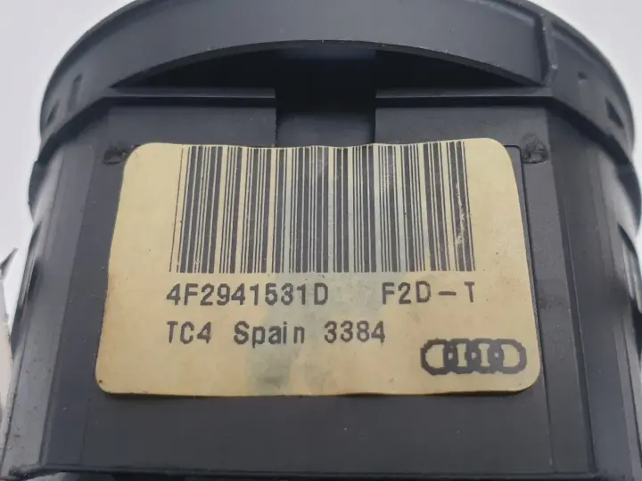 Audi A6 C6 PRZEŁĄCZNIK ŚWIATEŁ Włącznik 4F2941531D