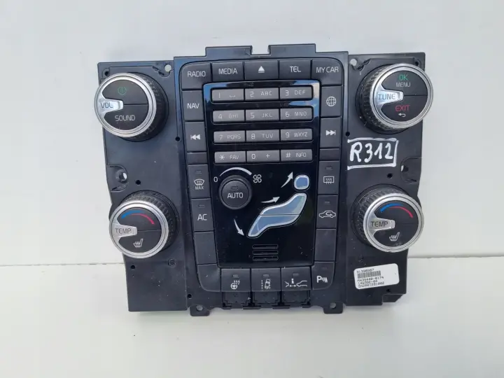 Volvo S60 II V60 I XC60 I PANEL KLIMATYZACJI Nawiewu radia 31398587