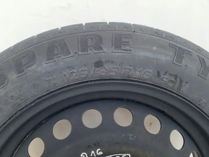 Volvo S40 II V50 C30 KOŁO DOJAZDOWE dojazdówka 125/85 R16 30683913 2160823