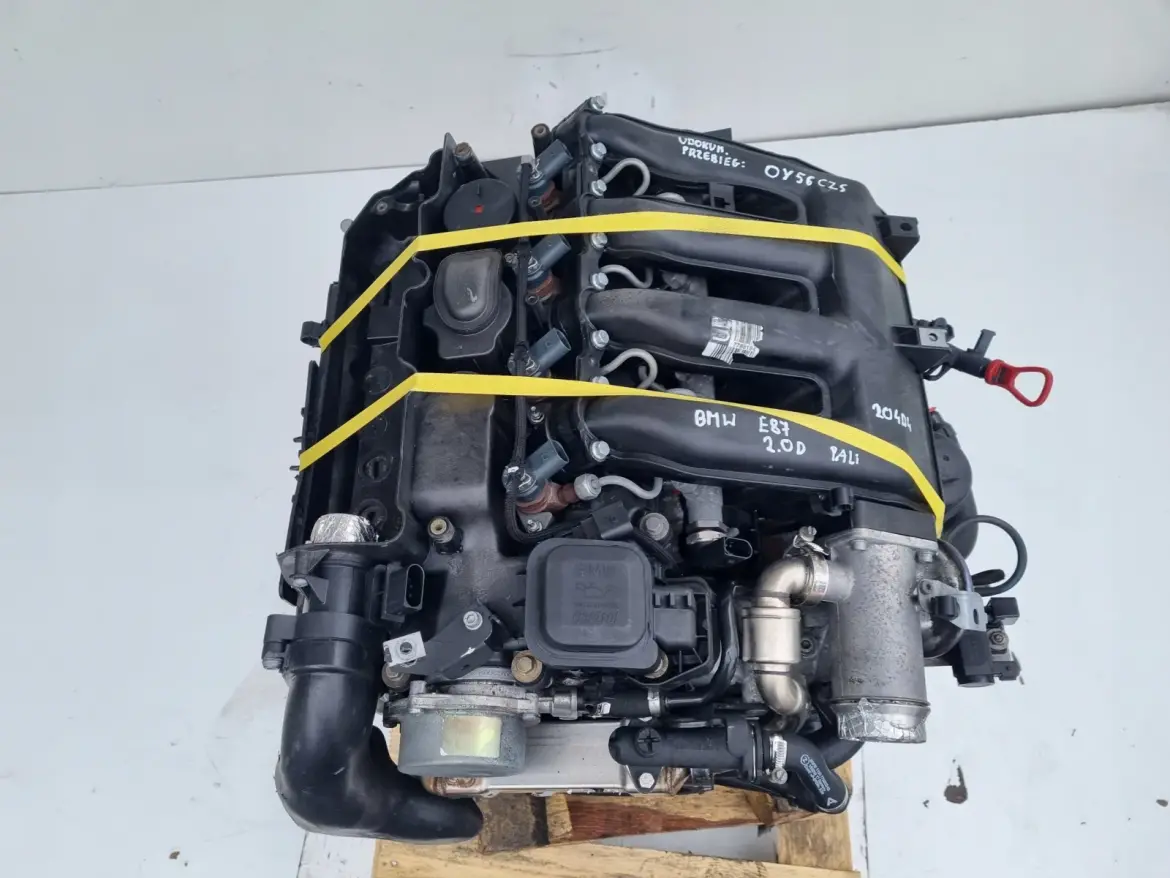 SILNIK KOMPLET BMW E87 2.0 D DIESEL udokumentowane 180tyś M47D20 204D4
