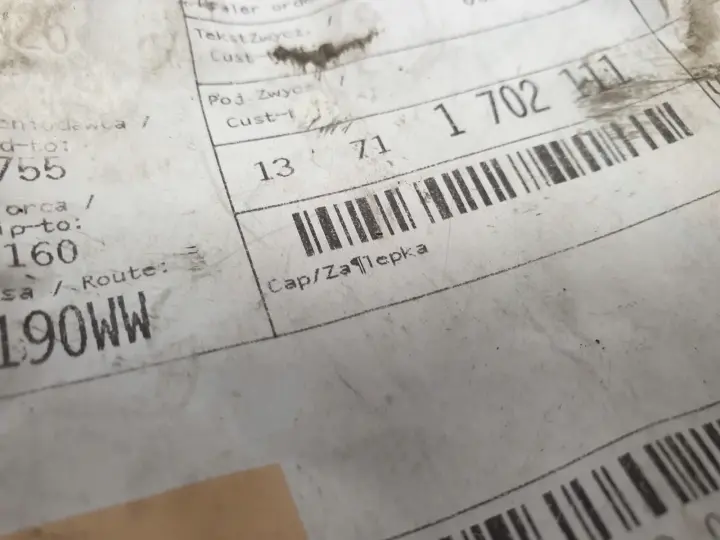 BMW G30 G31 ZAŚLEPKA LAMPY Dekielek 1702111