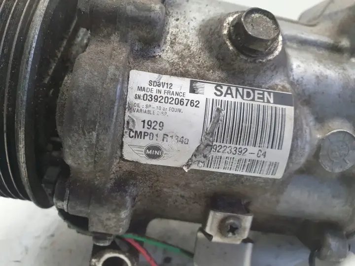 Mini One R56 1.4 16V VTi SPRĘŻARKA KLIMATYZACJI 9223392