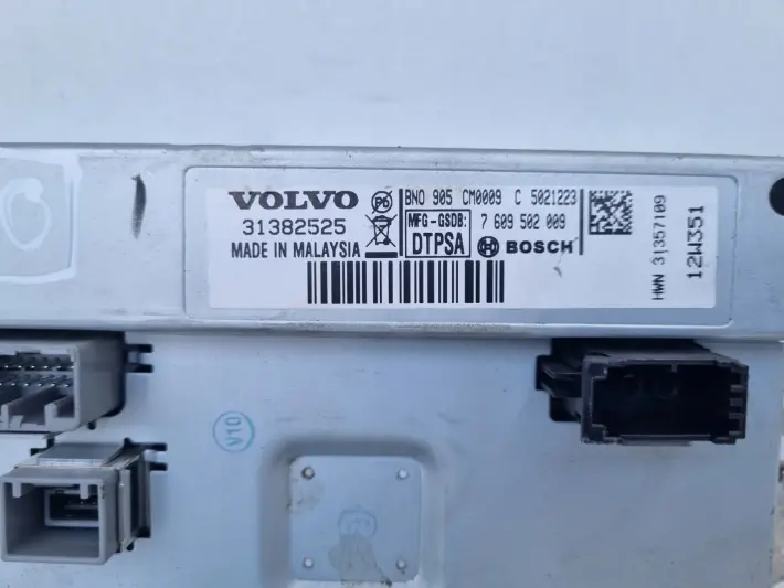 Volvo V40 II EKRAN NAWIGACJI Wyświetlacz monitor 31382525