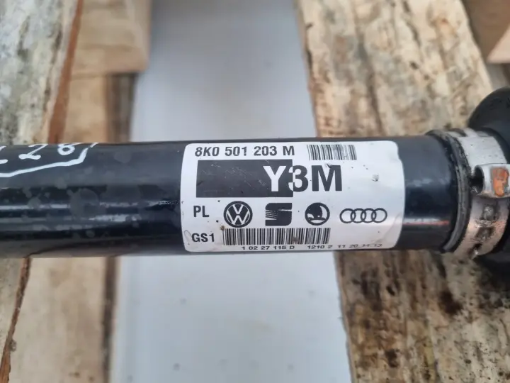 Audi A4 B8 2.0 TDI LEWA TYLNA PÓŁOŚ półośka lewy tył kierowcy 8K0501203M