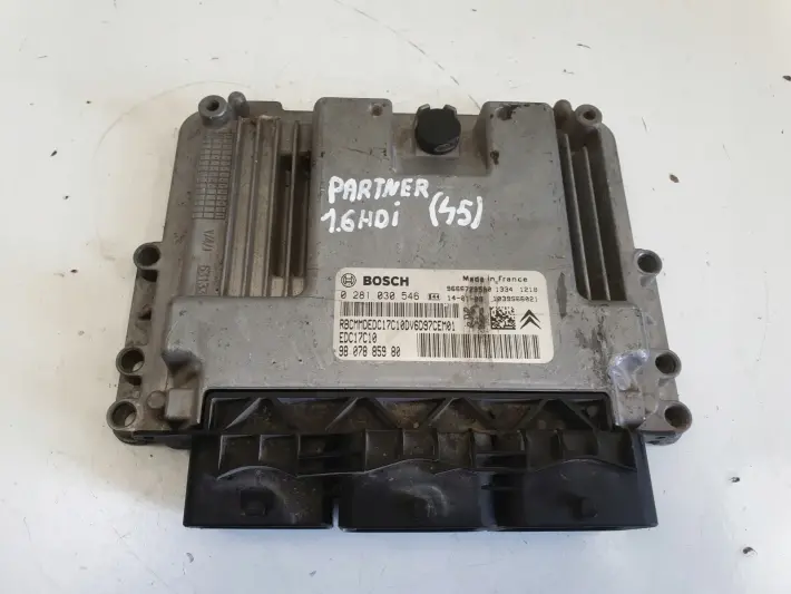 Peugeot Partner II 1.6 HDI STEROWNIK SILNIKA komputer 0281030546