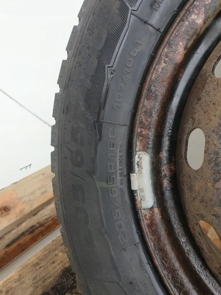 KOŁO ZAPASOWE Zapas felga 205/65 R16C 5x115 6JX16H2