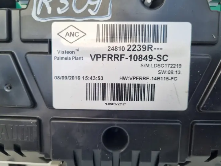 Renault Trafic III diesel LICZNIK ZEGARY Europa 248102239R VPFRRF-10849-SC