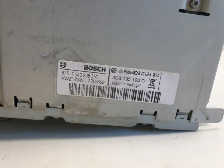 VW Passat Audi Skoda RADIO CD Nawigacja 3C8035190C