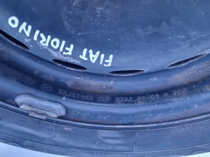 Bipper Fiorino III Nemo FELGI STALOWE KOŁA ZIMOWE 14 cali 175/70 R14 2021r