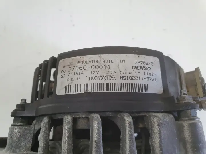 Citroen C1 I 1.0 12V ALTERNATOR 27060-0Q011