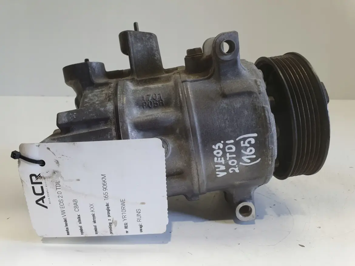 VW Eos 2.0 TDI SPRĘŻARKA KLIMATYZACJI pompa 5N0820803