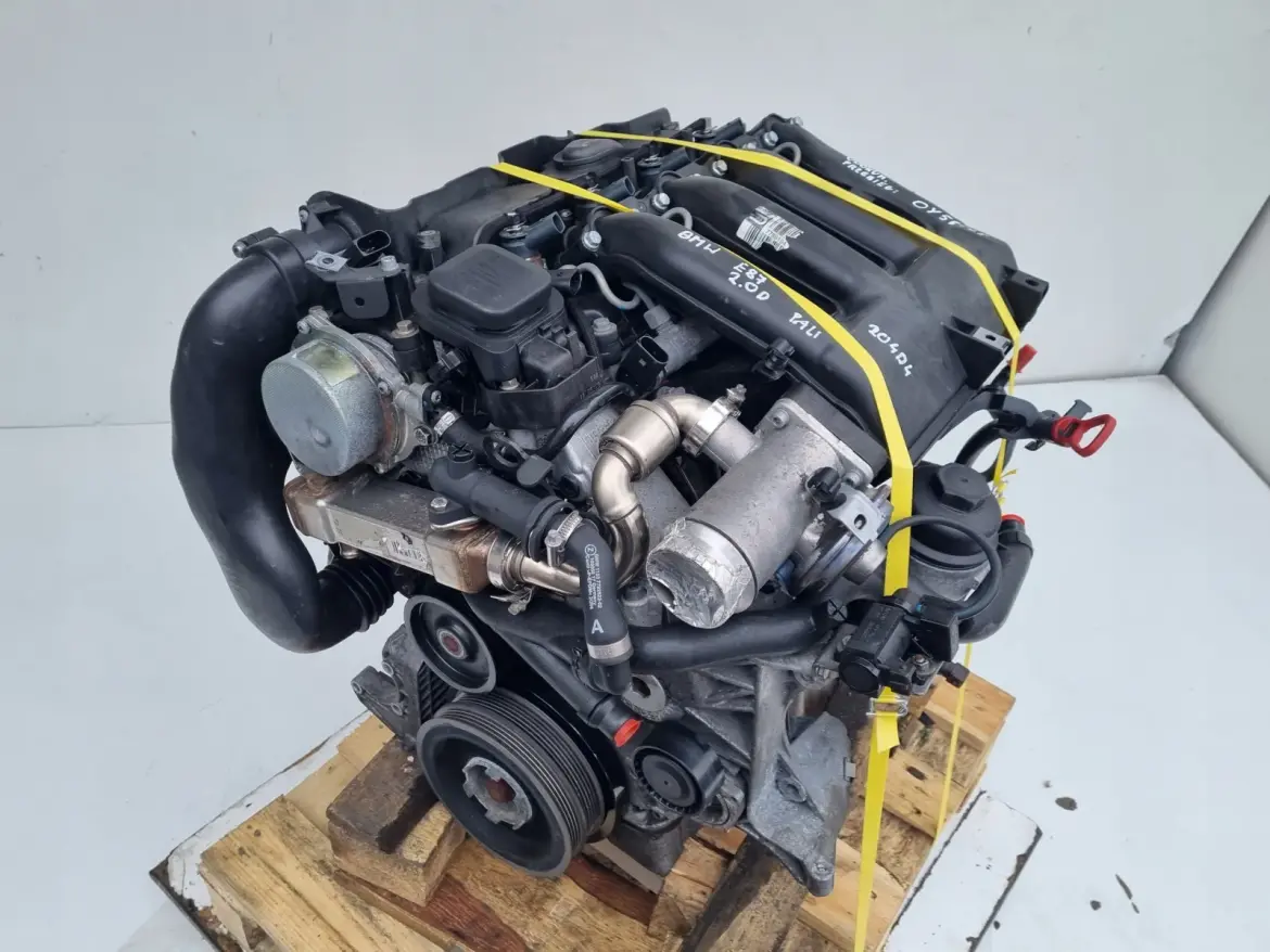 SILNIK KOMPLET BMW E87 2.0 D DIESEL udokumentowane 180tyś M47D20 204D4