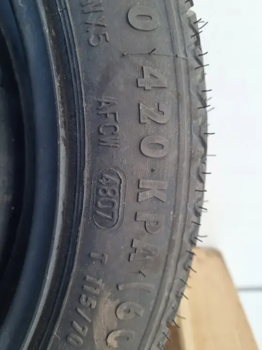 Opel Vectra C Astra H KOŁO DOJAZDOWE dojazdówka 115/70 R16 5x110 2160132
