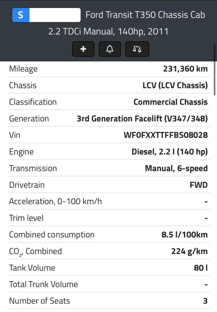 SILNIK KOMPL Ford Transit VII MK7 2.2 TDCI 140KM udokumentowane 231tyś PGFA