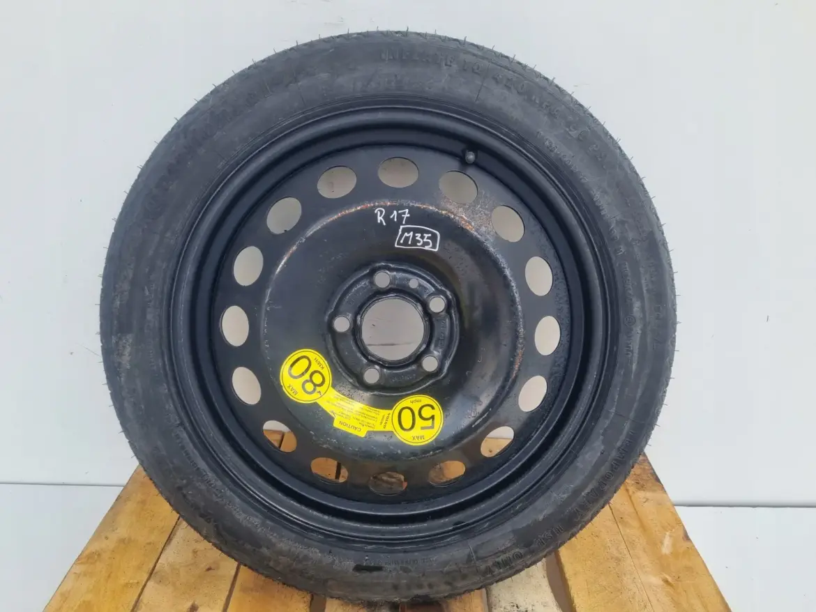 Volvo S80 V70 S60 I KOŁO DOJAZDOWE dojazdówka 125/80 R17 9209872