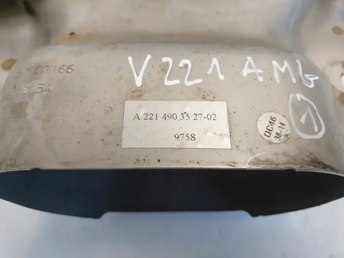 Mercedes W221 amg KOŃCÓWKA TŁUMIKA wydechu TŁUMIK
