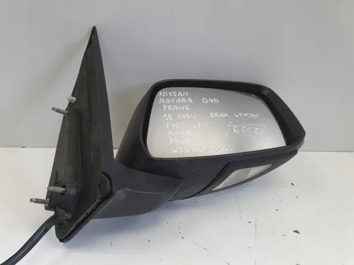 Nissan Pathfinder R51 Navara III D40 LUSTERKO PRAWE PASAŻERA 15 kabli chrom