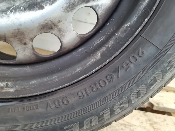 Ford Transit Connect KOŁO ZAPASOWE Zapas felga 205/60 R16 5x108 2160844