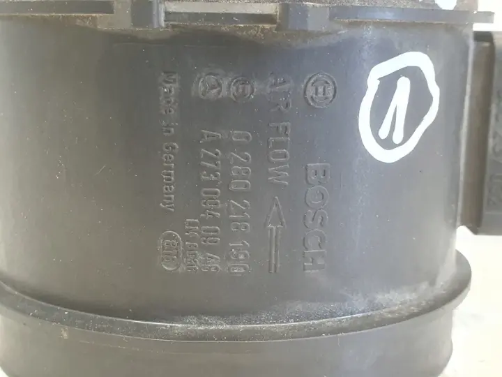 Mercedes SLK R171 3.0 V6 PRZEPŁYWOMIERZ POWIETRZA 0280218190